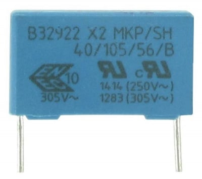 Кондензатор 2.2UF 305V B32926C3225M